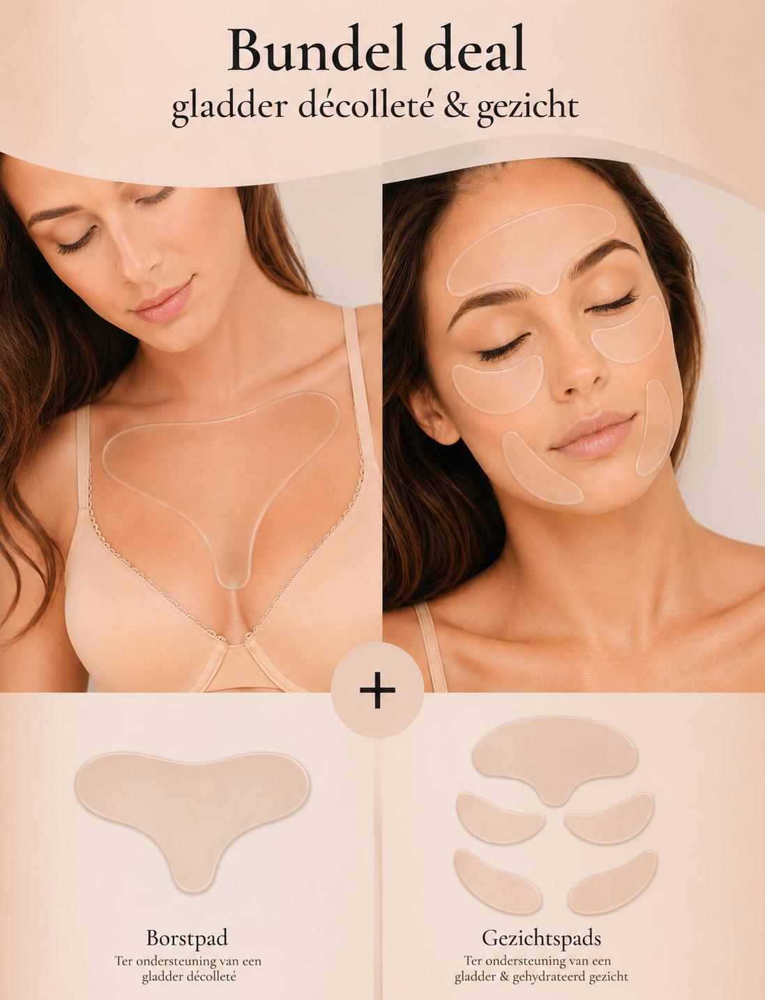 SilSkin® 3-Maanden Full Body Set – 3x Borstpad + 3x Gezichtsset