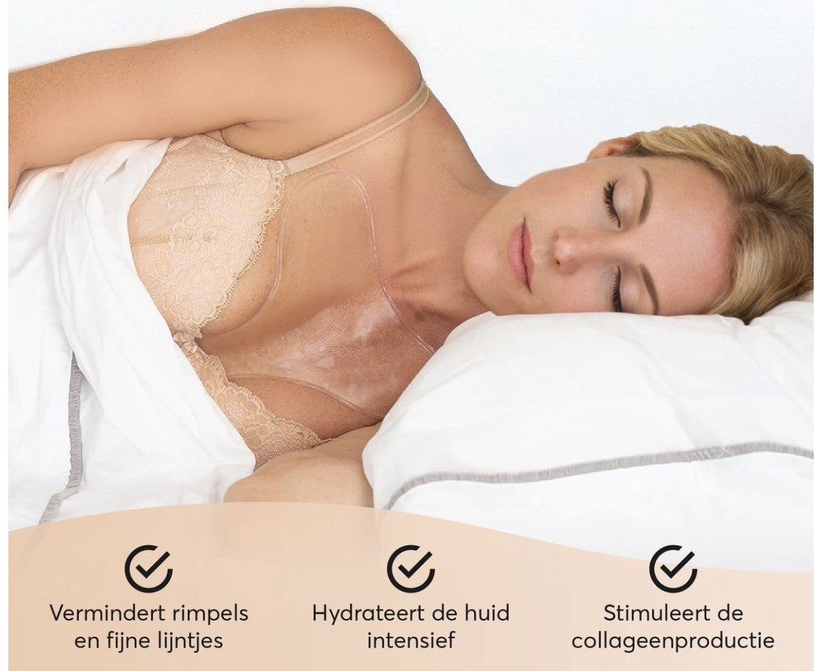 SilSkin® Anti-Rimpel Borstpad – Premium Medische Siliconen